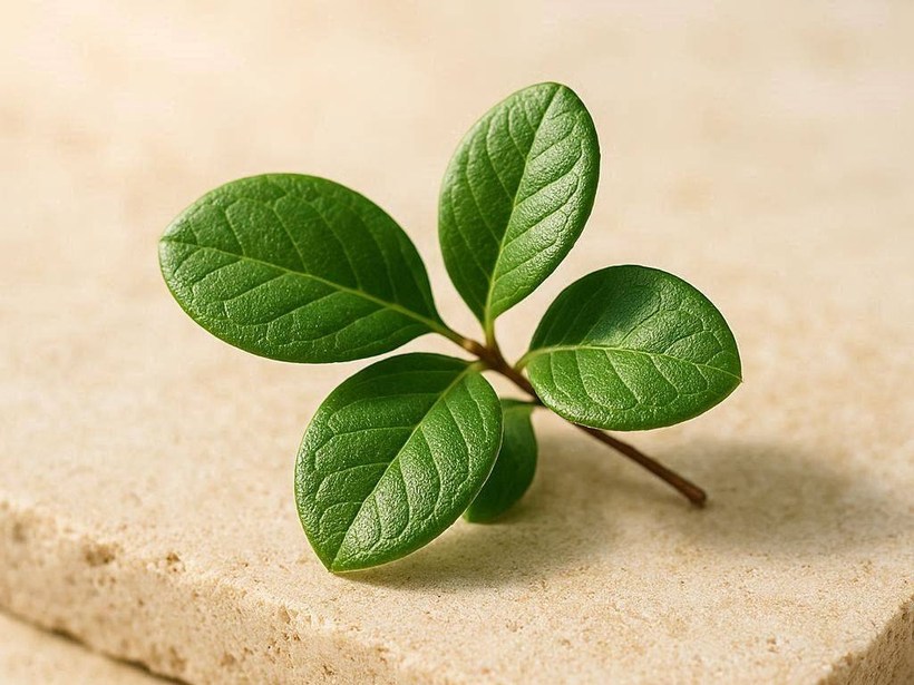 Hojas de wintergreen